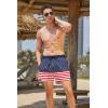 imageCOOFANDY Mens Swim Trunks Quick Dry Board Shorts Swimsuit Swimwear Bathing SuitP American Flag2