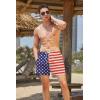 imageCOOFANDY Mens Swim Trunks Quick Dry Board Shorts Swimsuit Swimwear Bathing SuitP American Flag3