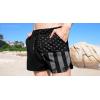 imageCOOFANDY Mens Swim Trunks Quick Dry Board Shorts Swimsuit Swimwear Bathing SuitP Black American Flag