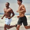 imageCOOFANDY Mens Swim Trunks Quick Dry Board Shorts Swimsuit Swimwear Bathing SuitP Blue Stripe