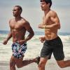 imageCOOFANDY Mens Swim Trunks Quick Dry Board Shorts Swimsuit Swimwear Bathing SuitP Navy Blue Floral