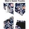 imageCOOFANDY Mens Swim Trunks Quick Dry Board Shorts Swimsuit Swimwear Bathing SuitP Navy Blue Floral