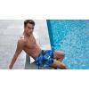 imageCOOFANDY Mens Swim Trunks Quick Dry Board Shorts Swimsuit Swimwear Bathing SuitPalm Tree Blue