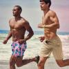 imageCOOFANDY Mens Swim Trunks Quick Dry Board Shorts Swimsuit Swimwear Bathing SuitPalm Tree Pink