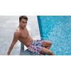 imageCOOFANDY Mens Swim Trunks Quick Dry Board Shorts Swimsuit Swimwear Bathing SuitPalm Tree Pink