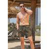 imageCOOFANDY Mens Swim Trunks Quick Dry Board Shorts Swimsuit Swimwear Bathing SuitPrint Hand Painted Floral
