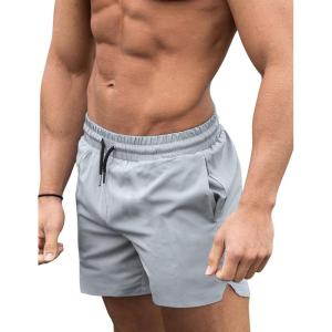 imageCOOFANDY Mens Swim Trunks Quick Dry Board Shorts Swimsuit Swimwear Bathing SuitGrey
