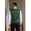 imageCOOFANDY Men Casual Suit Vest Formal Dress Vest Slim Fit Waistcoat Business WeddingArmy Green