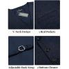 imageCOOFANDY Men Casual Suit Vest Formal Dress Vest Slim Fit Waistcoat Business WeddingNavy Blue