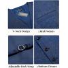 imageCOOFANDY Men Casual Suit Vest Formal Dress Vest Slim Fit Waistcoat Business WeddingRoyal Blue