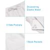 imageCOOFANDY Mens 2 Pieces Linen Set Henley Shirt Short Sleeve and Shorts Summer Beach Yoga Matching OutfitsAwhite