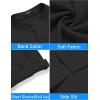imageCOOFANDY Mens 2 Pieces Linen Set Henley Shirt Short Sleeve and Shorts Summer Beach Yoga Matching OutfitsBlack