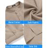 imageCOOFANDY Mens 2 Pieces Linen Set Henley Shirt Short Sleeve and Shorts Summer Beach Yoga Matching OutfitsKhaki