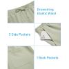 imageCOOFANDY Mens 2 Pieces Linen Set Henley Shirt Short Sleeve and Shorts Summer Beach Yoga Matching OutfitsLight Green
