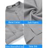 imageCOOFANDY Mens 2 Pieces Linen Set Henley Shirt Short Sleeve and Shorts Summer Beach Yoga Matching OutfitsLight Grey