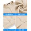 imageCOOFANDY Mens 2 Pieces Linen Set Henley Shirt Short Sleeve and Shorts Summer Beach Yoga Matching OutfitsLight Khaki