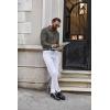 imageCOOFANDY Mens Casual Button Down Shirt Long Sleeve Lightweight Jacket Fashion Textured ShirtsDark Grey