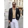 imageCOOFANDY Mens Casual Button Down Shirt Long Sleeve Lightweight Jacket Fashion Textured ShirtsLight Coffee