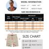 imageCOOFANDY Mens Casual Drawstring Shorts Lightweight Elastic Waist Walking Shorts with PocketsLight Grey
