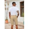 imageCOOFANDY Mens Casual Drawstring Shorts Lightweight Elastic Waist Walking Shorts with PocketsLight Khaki