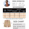 imageCOOFANDY Mens Casual Drawstring Shorts Lightweight Elastic Waist Walking Shorts with PocketsLight Khaki