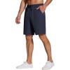 imageCOOFANDY Mens Casual Drawstring Shorts Lightweight Elastic Waist Walking Shorts with PocketsNavy Blue