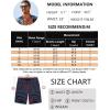 imageCOOFANDY Mens Casual Drawstring Shorts Lightweight Elastic Waist Walking Shorts with PocketsNavy Blue
