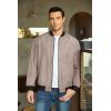 imageCOOFANDY Mens Casual Varsity Jacket Vintage Lightweight Bomber Jackets Zip Up Fashion CoatKhaki