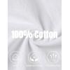 imageCOOFANDY Mens Cotton Linen Pants Casual Harem Pants Elastic Waist Beach Boho Yoga Trousers1white