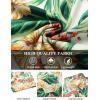 imageCOOFANDY Mens Hawaiian Shirt Short Sleeve Floral Button Down Shirts Tropical Holiday Beach ShirtsWhite  Flower