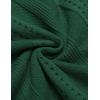 imageCOOFANDY Mens Knit Shirts Short Sleeve Button Down Polo Shirt Fashion Casual Summer Beach ShirtsGreen