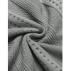 imageCOOFANDY Mens Knit Shirts Short Sleeve Button Down Polo Shirt Fashion Casual Summer Beach ShirtsLight Grey