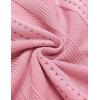 imageCOOFANDY Mens Knit Shirts Short Sleeve Button Down Polo Shirt Fashion Casual Summer Beach ShirtsLight Pink