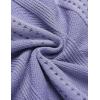 imageCOOFANDY Mens Knit Shirts Short Sleeve Button Down Polo Shirt Fashion Casual Summer Beach ShirtsLilac