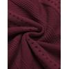 imageCOOFANDY Mens Knit Shirts Short Sleeve Button Down Polo Shirt Fashion Casual Summer Beach ShirtsWine Red