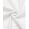 imageCOOFANDY Mens Linen Capri Pants Casual Lightweight 34 Baggy Pants Drawstring Elastic Waist Beach Yoga Pants with PocketsPure White