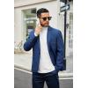 imageCOOFANDY Mens Slim Fit Basic Turtleneck TShirt Long Sleeve Solid T Shirts Casual Knit Pullover Thermal Tops2 Packblackwhite