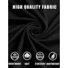 imageCOOFANDY Mens Slim Fit Basic Turtleneck TShirt Long Sleeve Solid T Shirts Casual Knit Pullover Thermal Tops2 Packblackwhite