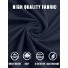 imageCOOFANDY Mens Slim Fit Basic Turtleneck TShirt Long Sleeve Solid T Shirts Casual Knit Pullover Thermal Tops2 Packnavy Bluelight Grey