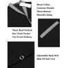 imageCOOFANDY Mens Suit Vest Slim Fit Formal Business Dress Vest Casual Wedding WaistcoatBlack