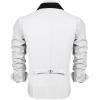 imageCOOFANDY Mens Suit Vest Slim Fit Formal Business Dress Vest Casual Wedding WaistcoatWhite