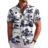 Navy - Palm Tree