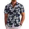 Navy & White - Flower 2