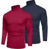 2 Pack(navy Blue+wine Red)