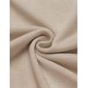 imageCOOFANDY Men Casual Knitted Sweaters Shawl Collar Dress Sweater Long Sleeve VNeck Pullover TopsApricot