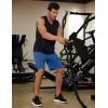 imageCOOFANDY Mens 2 Pack 9 inch Gym Workout Shorts Lightweight Casual Active Running Shorts with PocketsBlue1 Pack of 1
