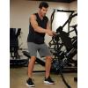 imageCOOFANDY Mens 2 Pack 9 inch Gym Workout Shorts Lightweight Casual Active Running Shorts with PocketsGrey1 Pack of 1