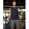 imageCOOFANDY Mens 2 Pack 9 inch Gym Workout Shorts Lightweight Casual Active Running Shorts with PocketsGrey1 Pack of 1