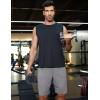 imageCOOFANDY Mens 2 Pack 9 inch Gym Workout Shorts Lightweight Casual Active Running Shorts with PocketsLight Grey1 Pack of 1