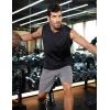 imageCOOFANDY Mens 2 Pack 9 inch Gym Workout Shorts Lightweight Casual Active Running Shorts with PocketsLight Grey1 Pack of 1